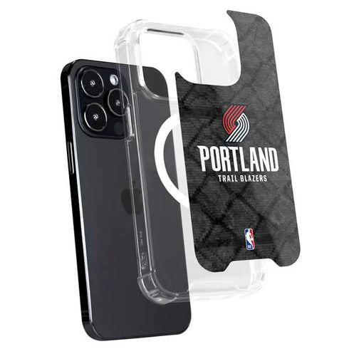 NBA Portland Trail Blazers Dark Rust iPhone 16 Pro MagSafe Case